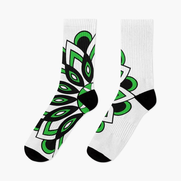Item preview, Green White Black Mandala designed and sold by Sun-Soles.