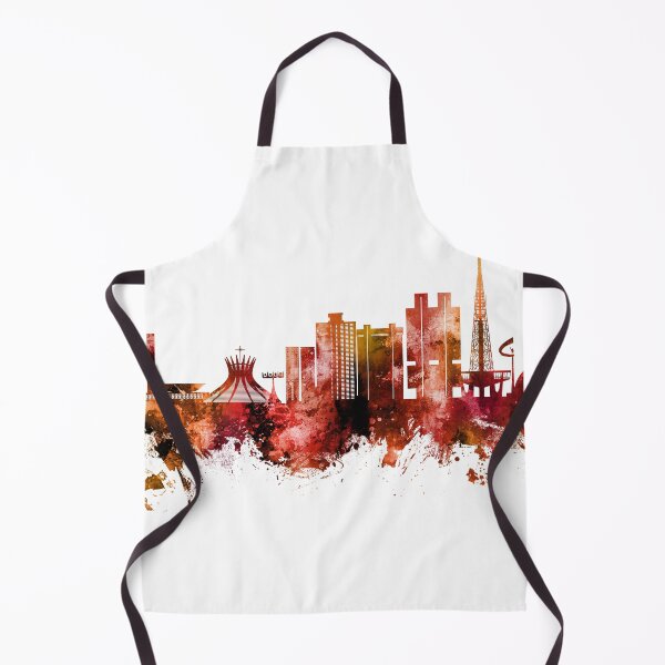 Item preview, Brasilia Brazil Skyline designed and sold by ArtPrints.