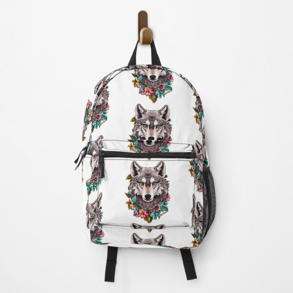 Item preview, Floral Wolf, print designed and sold by CUTE see.