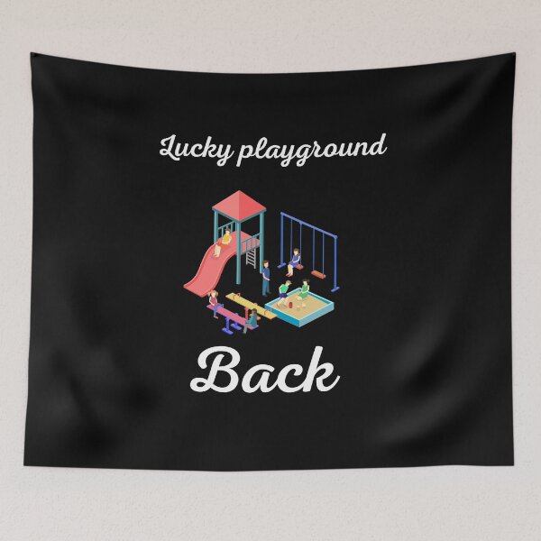 Item preview, Lucky Playground Back Lucky Playground Back to School School Spirit Playground Fun Learning through Play designed and sold by Customize Shirts.