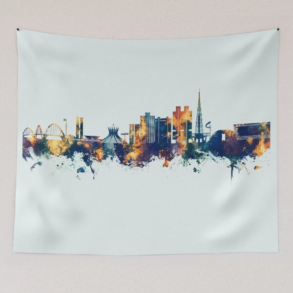 Artikelvorschau, Skyline von Brasilia, Brasilien entworfen und verkauft von ArtPrints.