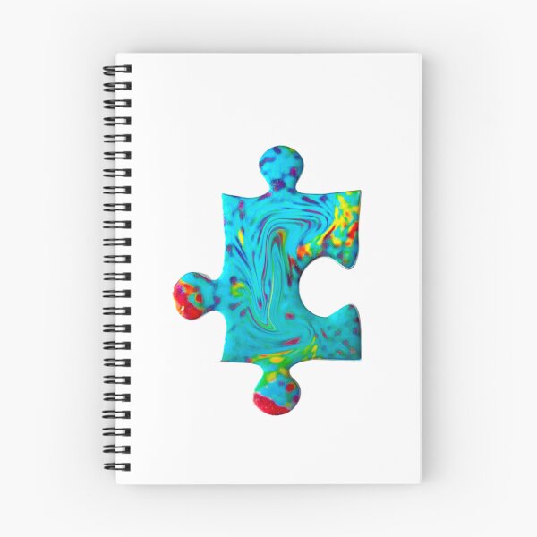 Item preview, Mesmerising Jigsaw Puzzle Piece, Turquoise designed and sold by Do-GoodPuzzler.