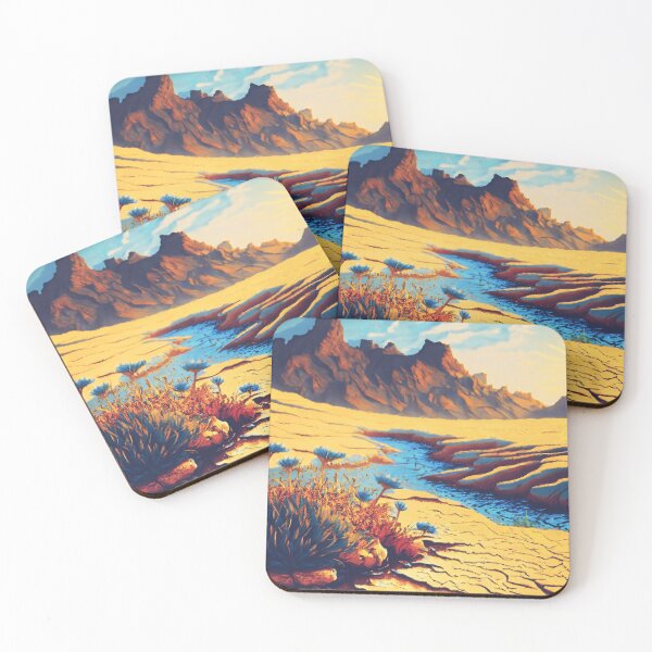 Item preview, Wondering the Genn Desert - Nature Landscape designed and sold by Kijiermono.