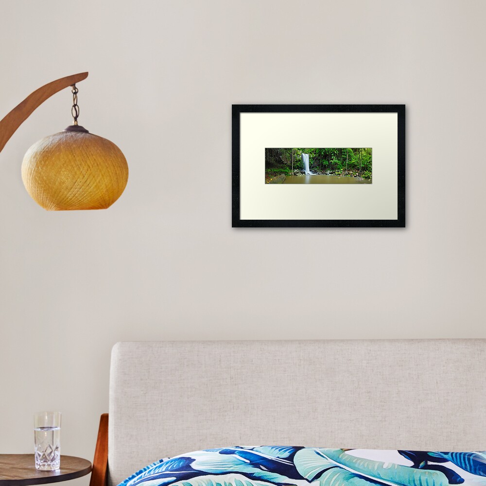 Curtis Falls, Tamborine National Park, Queensland Framed Art Print