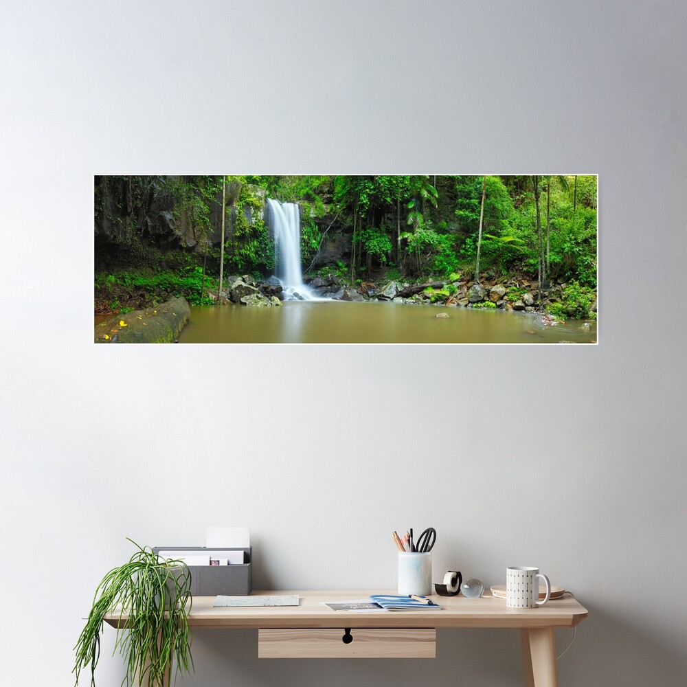 Curtis Falls, Tamborine National Park, Queensland Poster