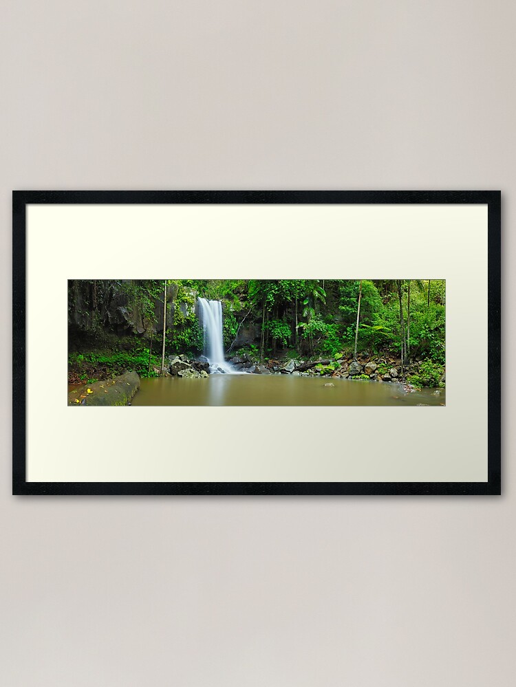 Alternate view of Curtis Falls, Tamborine National Park, Queensland Framed Art Print