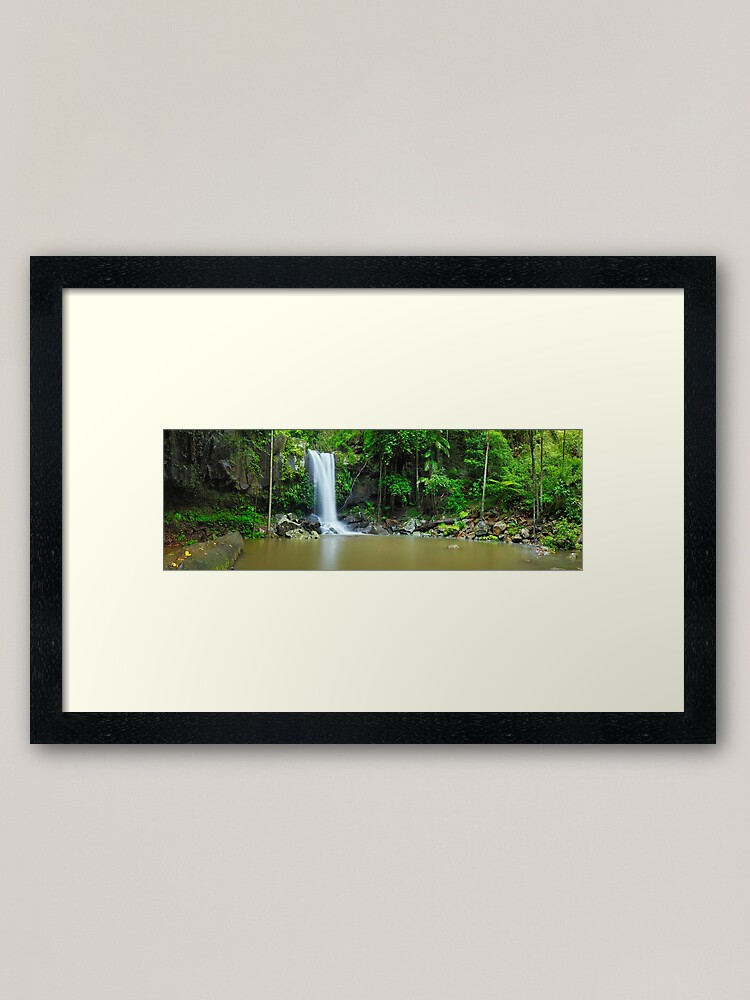 Alternate view of Curtis Falls, Tamborine National Park, Queensland Framed Art Print