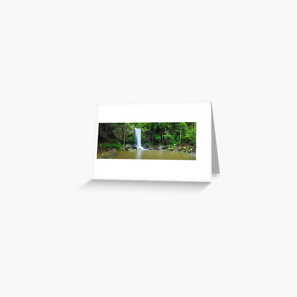 Curtis Falls, Tamborine National Park, Queensland Greeting Card