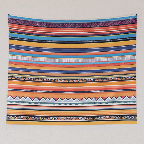 Item preview, Tribal Patchwork Art 2 designed and sold by unsungshop.
