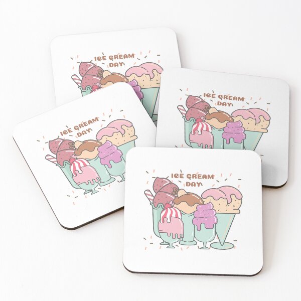 Item preview, national ice cream day designed and sold by Berouita studio .