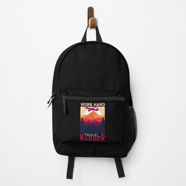 Item preview, Work Hard, Travel Harder designed and sold by RCM Graphix.