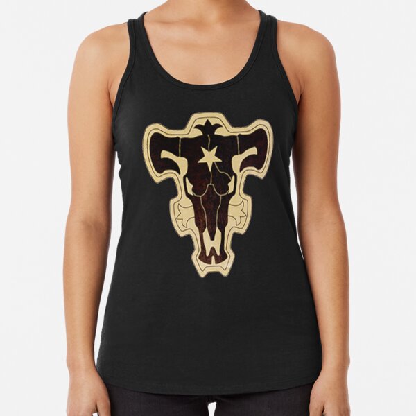 Black Bulls Racerback Tank Top