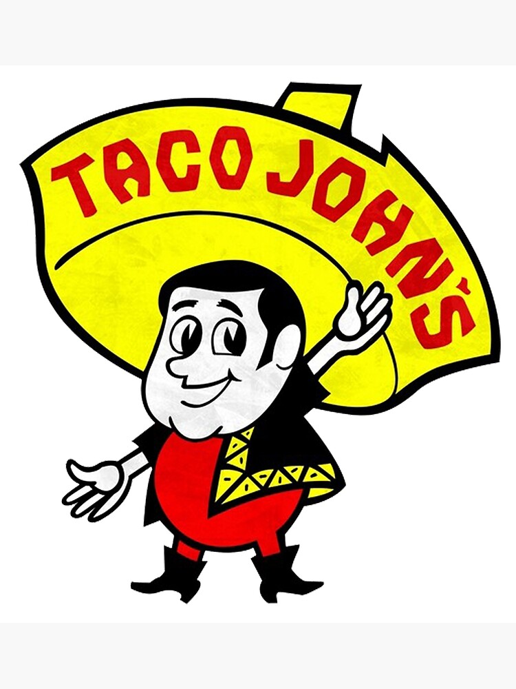 Vintage Defunct 60s Taco John's Mexican Food Restaurant Mascot Character