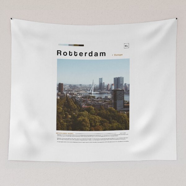 Item preview, rotterdam  poster landscape designed and sold by paulrommer.