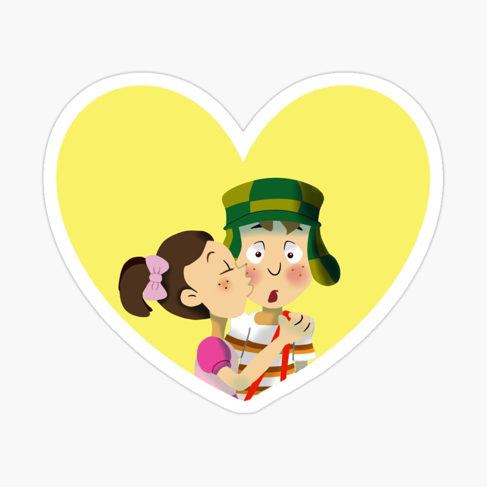 Imán for Sale con la obra «El amor está en el aire - El chavo del ocho» de  Hollanddoll | Redbubble