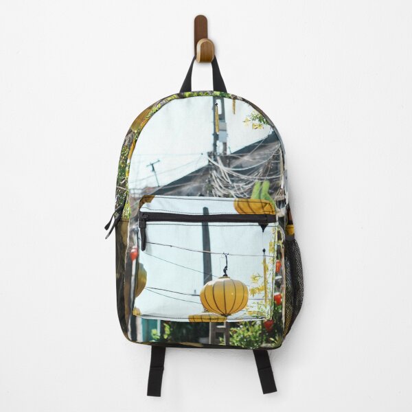 Item preview, A street in Hoi An ancient town in an early summer morning with the yellow lantern designed and sold by Hội An Photographer.