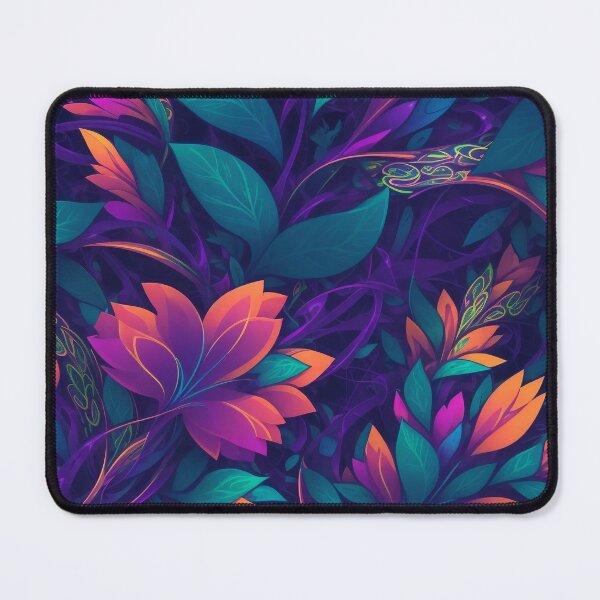Item preview, Patrón de hojas de neón tropical designed and sold by OrbitDesigns7.