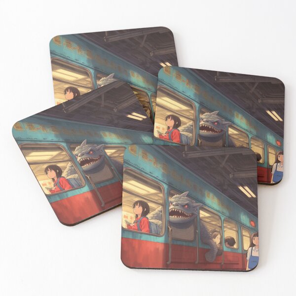Item preview, Escena de viaje en tren de Spirited Away designed and sold by rivetsamuel.
