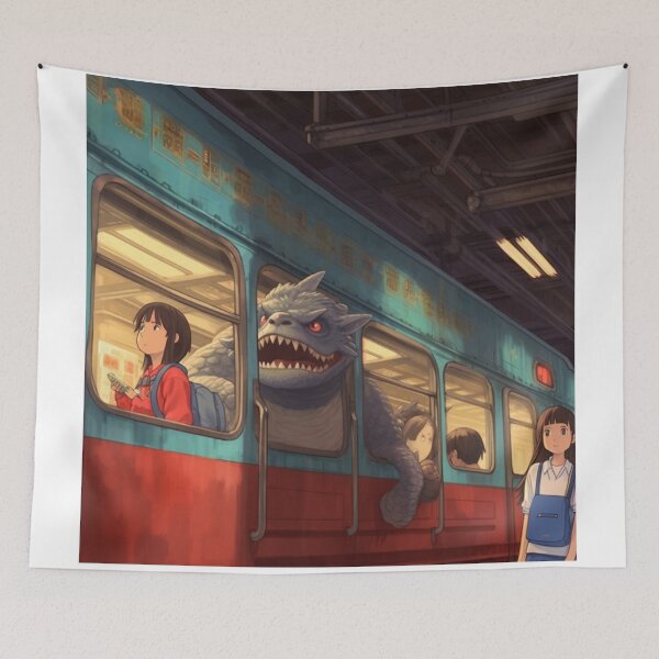 Item preview, Spirited Away Train Travel Scene designed and sold by rivetsamuel.