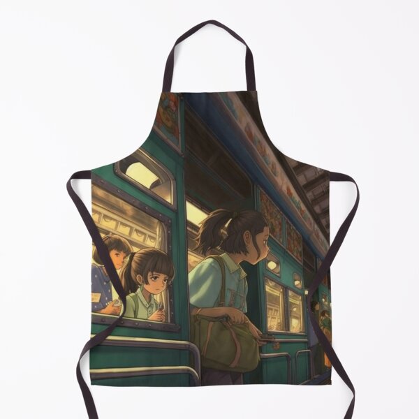 Aperçu de l'œuvre Spirited Away Train Voyage Scène Art Vintage créée et vendue par rivetsamuel.
