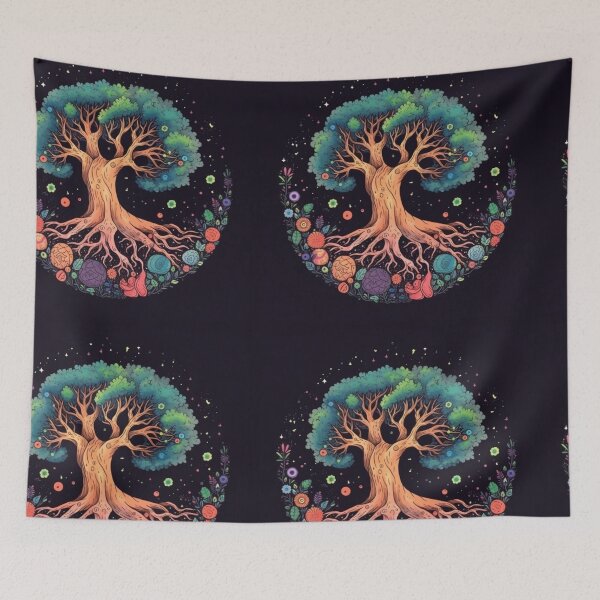 Item preview, Tree of Life T-Shirt | Symbolic Tee for Spiritual Seekers designed and sold by joanwatson45.