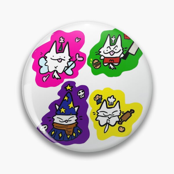 Item preview, 4 derpy cats (transparent ver) designed and sold by gibbianne.