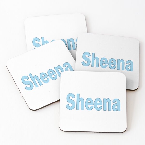 Item preview, Sheena - blue name lettering text - 0723 designed and sold by PrettyDesserted.