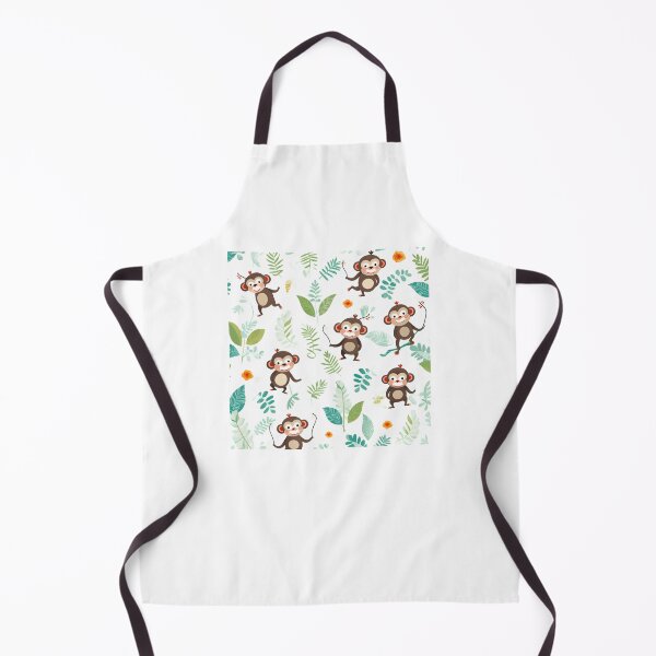 Item preview, Happy positive monkeys pattern designed and sold by SmileshareShop.