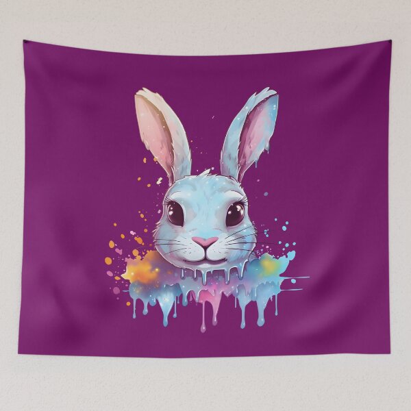 Item preview, Cute Bunny Splash designed and sold by Monkey-Bar.