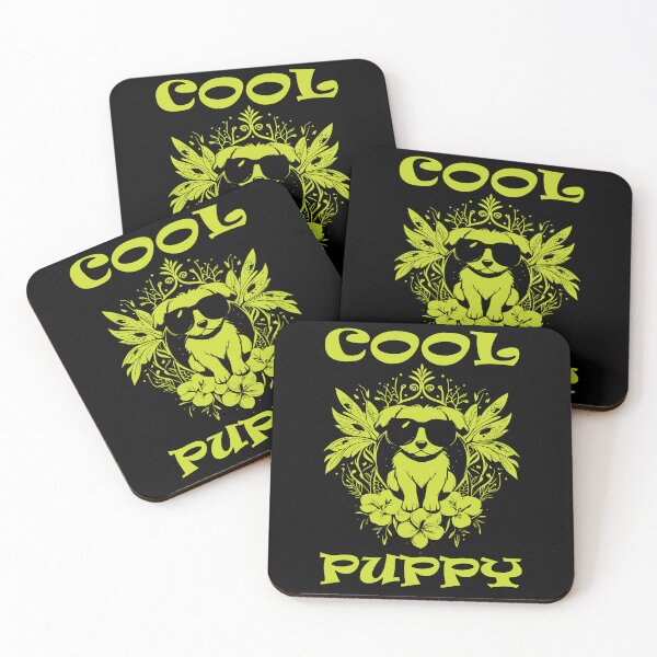 Item preview, Cool Puppy - Neon Yellow designed and sold by Soulemotion.