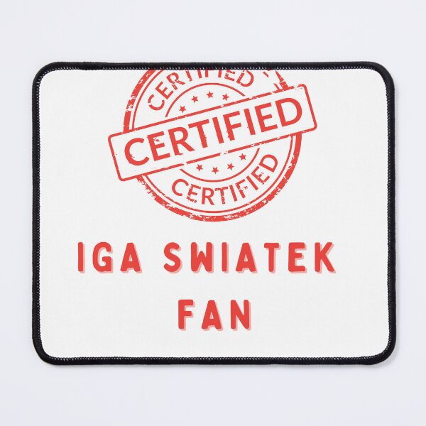 Item preview, Certified Iga Swiatek fan designed and sold by AissTee.