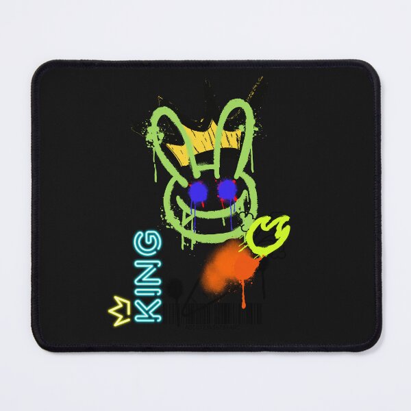 Item preview, Rabitt king street art funny colorful crown splash designed and sold by DESIGNIRIS.