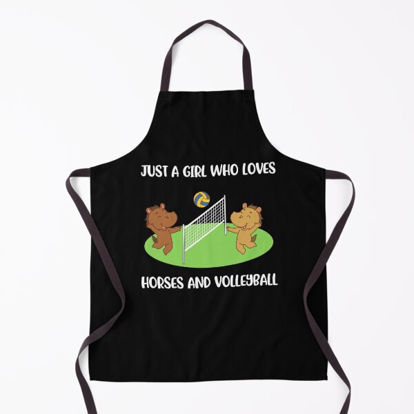 Item preview, Horses And Volleyball Funny Volleyball Gift designed and sold by CatRobot.