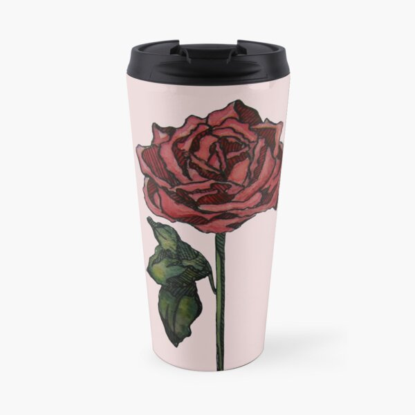 flower Travel Mug