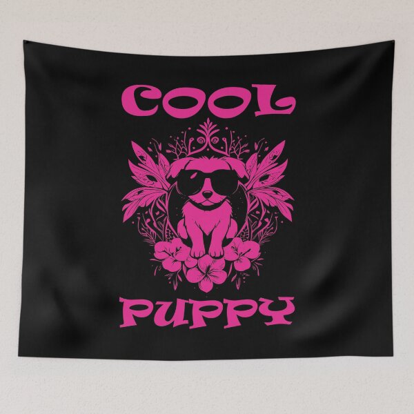 Item preview, Cool Puppy - Pink designed and sold by Soulemotion.