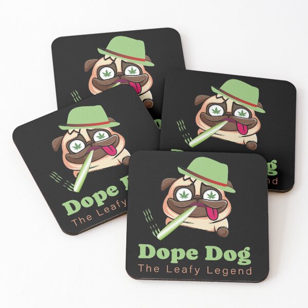 Item preview, DOPE DOG THE LEAFY LEGEND designed and sold by al21ex.