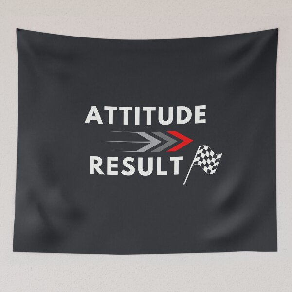 Aperçu de l'œuvre L'attitude est supérieure au résultat créée et vendue par InscribedPH.
