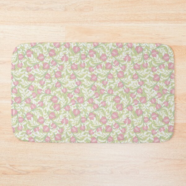 Item preview, Pastel Pink and Green Pomegranate Vine designed and sold by NancyDzines.