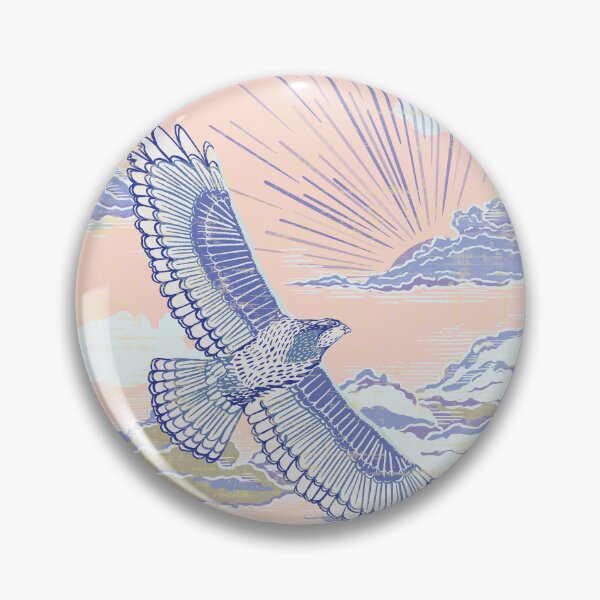 Artikelvorschau, Eagles Soar – Pastellrosa entworfen und verkauft von Abigail Bryan.