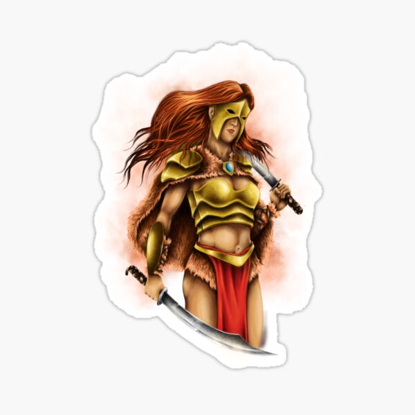 Warrior Queen Stickers for Sale