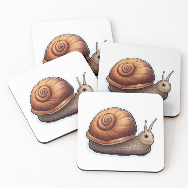 Item preview, Maybe not too fast but cute snail design designed and sold by SmileshareShop.