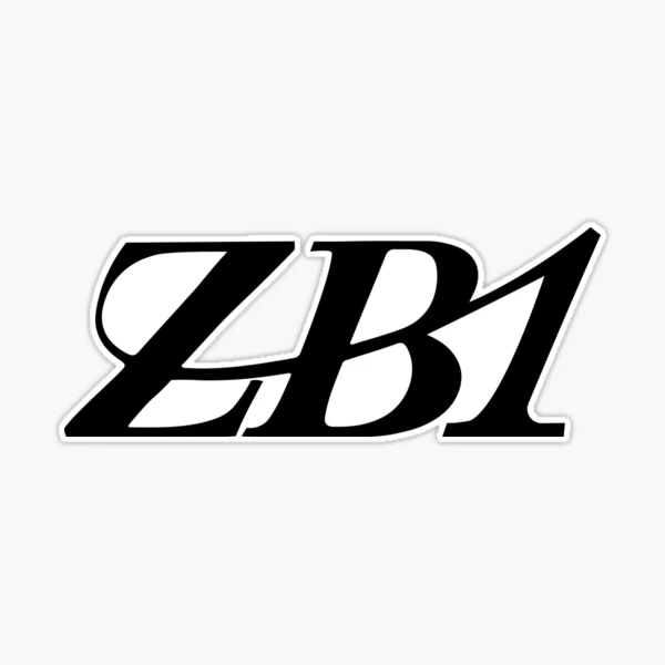 zb1 ステッカー Boy's Planet Zerobaseone Logo (ZB1)