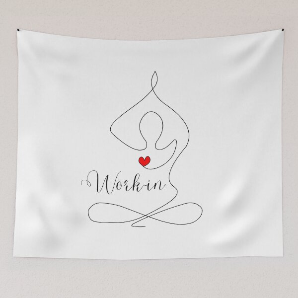 Item preview, Work-in - Yoga Phrases / RoYuMi designed and sold by royumi.