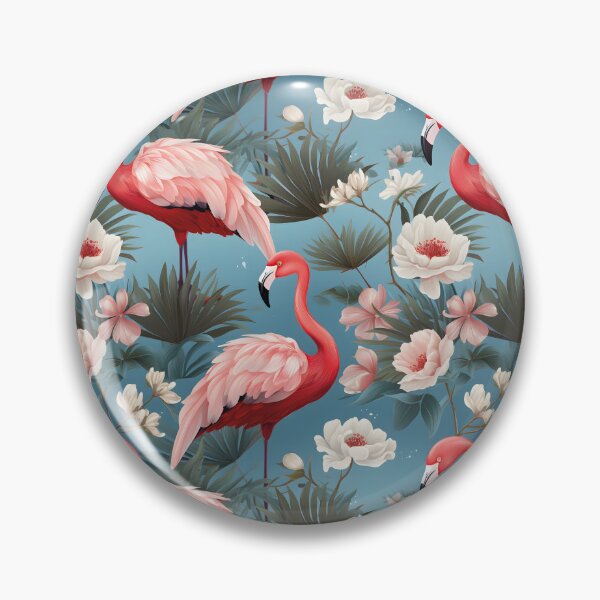 Item preview, Flamingo pink rococo designed and sold by PINKSOUL1977.