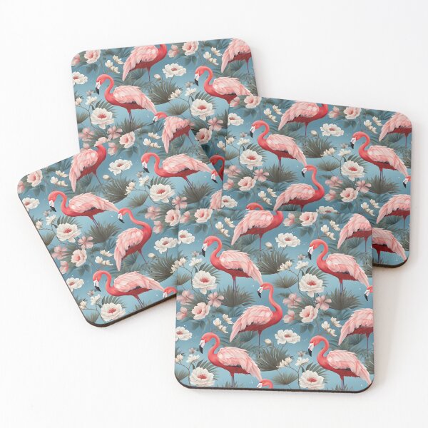 Item preview, Flamingo pink rococo designed and sold by PINKSOUL1977.