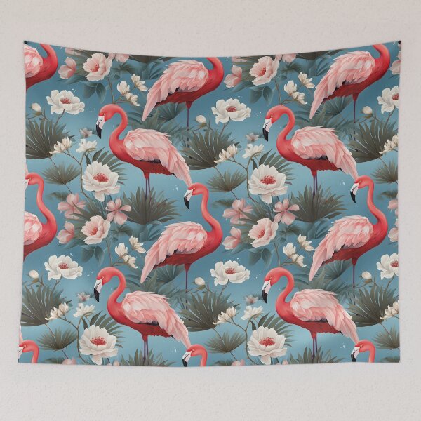Item preview, Flamingo pink rococo designed and sold by PINKSOUL1977.