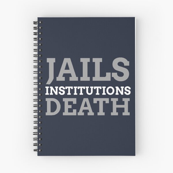 Item preview, Jails Institutions Death designed and sold by SoberTeeCo.