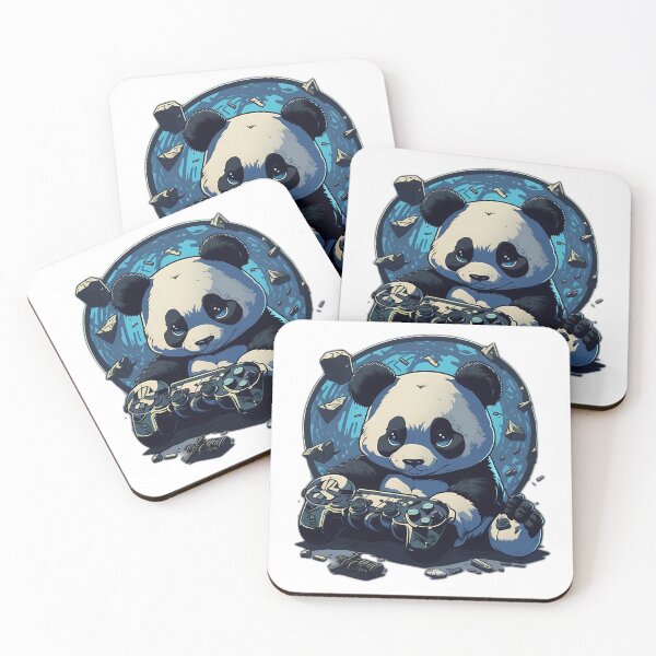 Artikelvorschau, Panda spielt Videospiele mit einem Controller auf der Konsole entworfen und verkauft von demsi3.