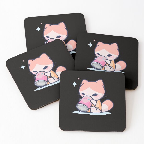 Item preview, Peach Milk Kitty designed and sold by DenisLarkin.