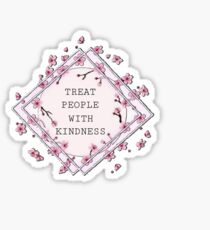 Harry Styles - Behandle Menschen mit Freundlichkeit Sticker